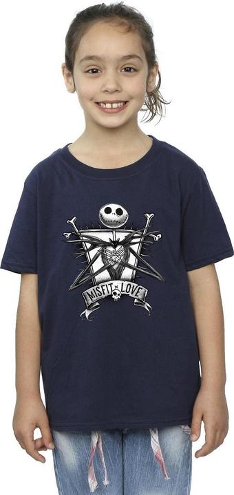 Produktbild Disney The Nightmare Before Christmas Misfits Love TShirt Mädchen (128)