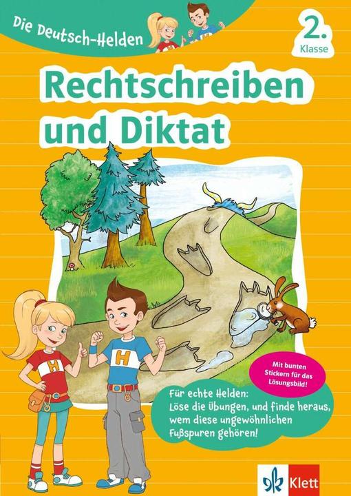 Actual product image Die Deutsch-Helden Rechtschreiben und Diktat 2. Klasse (German, 2016)