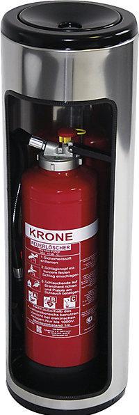 Image du produit kaiserkraft Cendrier avec abri pour extincteur