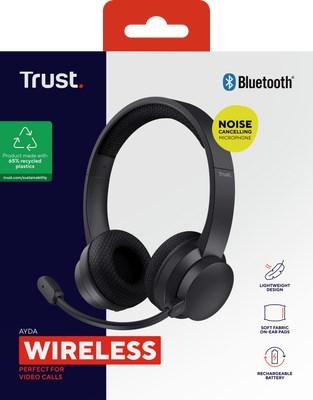 Actual product image Trust AYDA USB-ENC PC Headset (Cable, Wireless, USB-C)