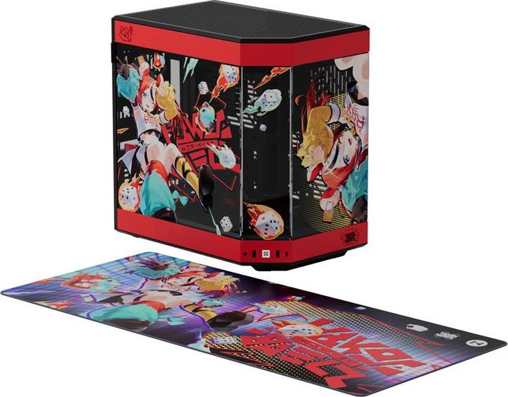 Produktbild Hyte Hakos Baelz Y60 + Desk Pad Bundle (ATX, E-ATX, SSI EEB, Micro-ITX)
