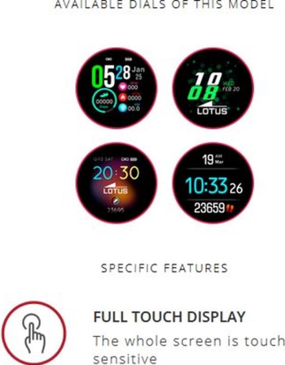 Produktbild Lotus Smartwatch (39.60 mm)