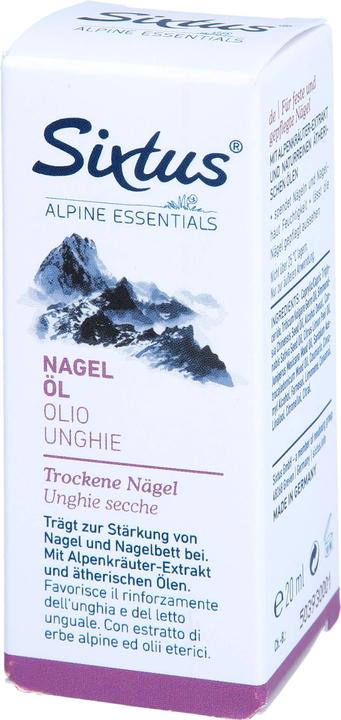 Produktbild Sixtus Nagel Oel (20 ml)
