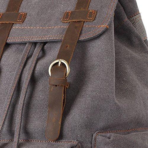 Image du produit Only-Bags.Store Vintage Backpacks, Canvas Laptop Backpack School Backpack Daypack Stylish Backpack for
