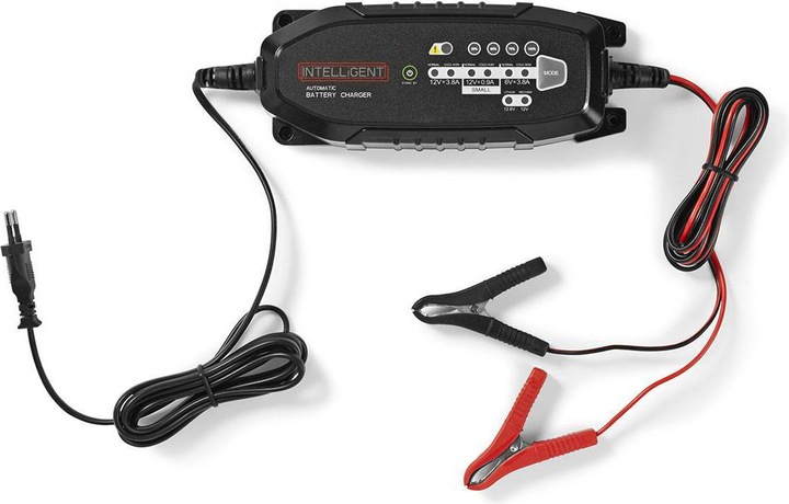 Produktbild Nedis Blei-Saeure-Batterie-Ladegerät| 6 VDC 12 12.8| 3.80 A| Ladeerhaltung| (6V, 3.80 A)