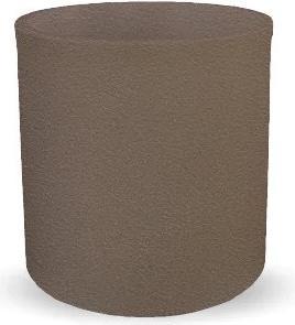 Newgarden HORTENSIA 30 planter, tub round ø30x30cm taupe 18L with water reservoir outdoor