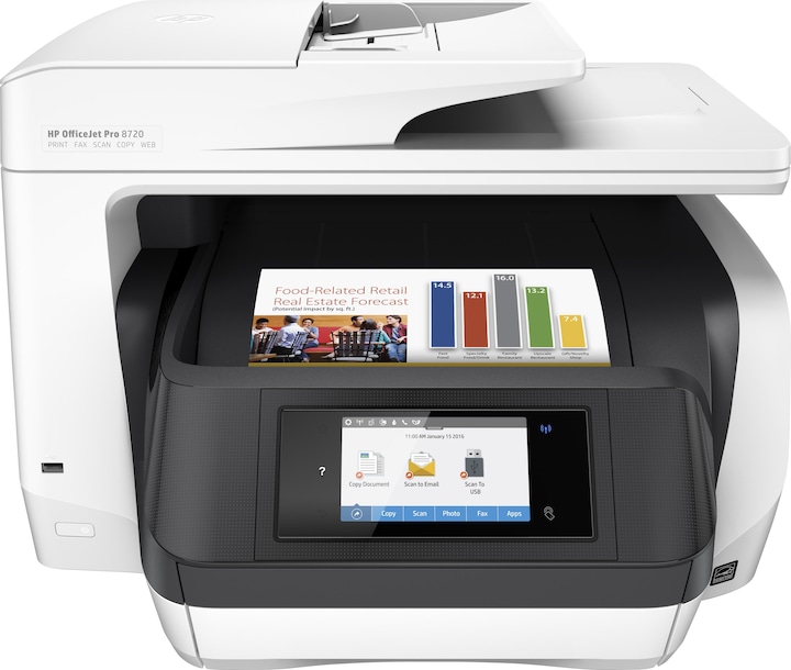HP OfficeJet Pro 8720 (Encre, Couleur)