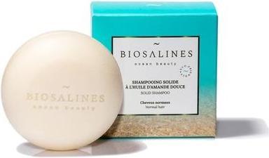 Image du produit Biosalines Shampoing solide à l'huile d'amande pour cheveux normaux (Shampoing solide)