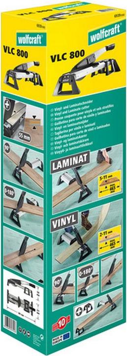 Produktbild wolfcraft 1 VLC 800 - Vinyl- und Laminatschneider (Schneidegerät)