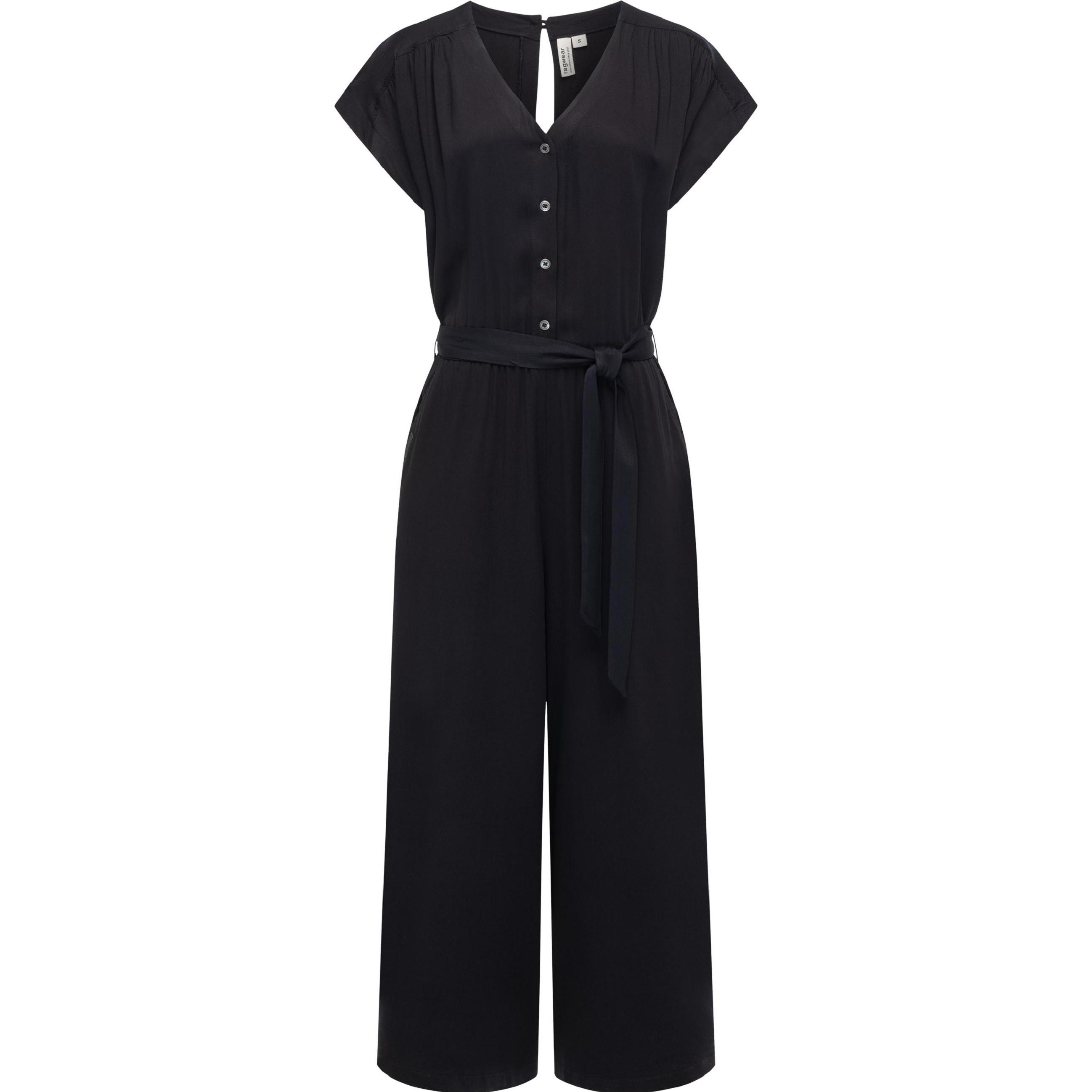 Ragwear, Damen, Jumpsuit, Glina, Schwarz, (L)