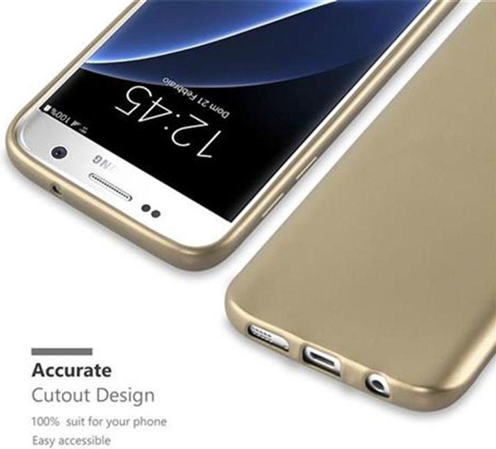 Produktbild Cadorabo TPU Matt Metallic Cover (Samsung Galaxy S7)