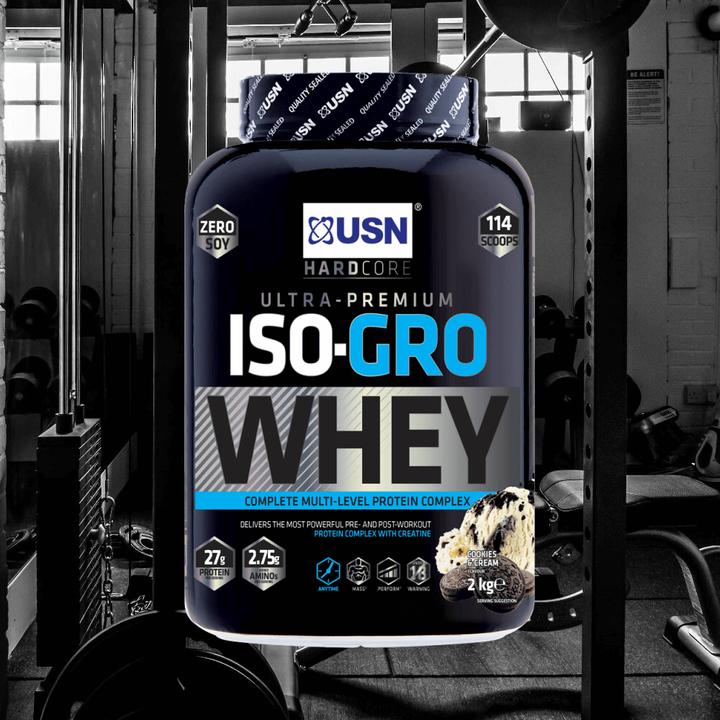Actual product image USN ISO-GRO Whey (2000 g, 1x)