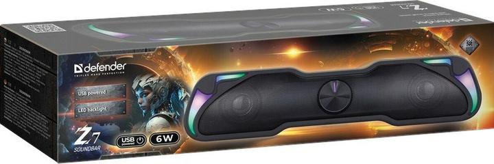 Actual product image Defender Soundbar Z7 6W LED USB (6 W, 2.0 Channel)