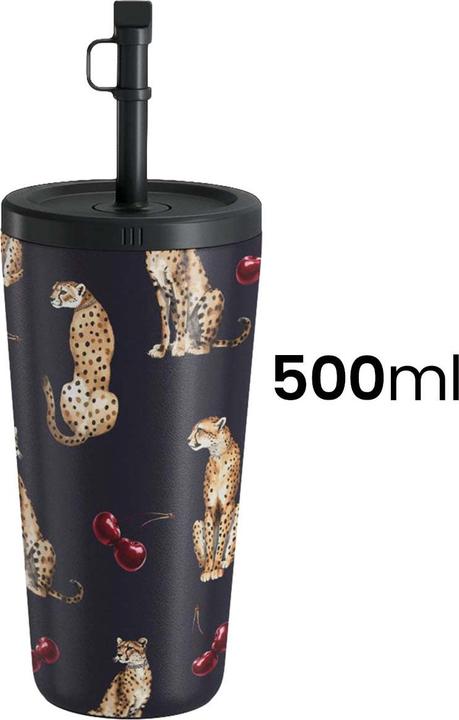 Produktbild Burga Isolierflasche 500ml Cougar Geparden (0.50 l)