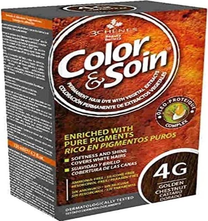 Produktbild 3 Chênes Color & Soin Coloration 4G châtain doré 135 ml (4G châtain doré)