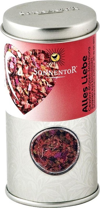 Produktbild Sonnentor Alles Liebe Gewürz Blüten Mischung Streudose (28 g)