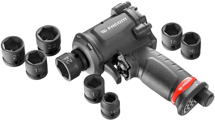 Actual product image Facom 1/2" Staz impact socket 8 T. with NS.1600F (24 mm)