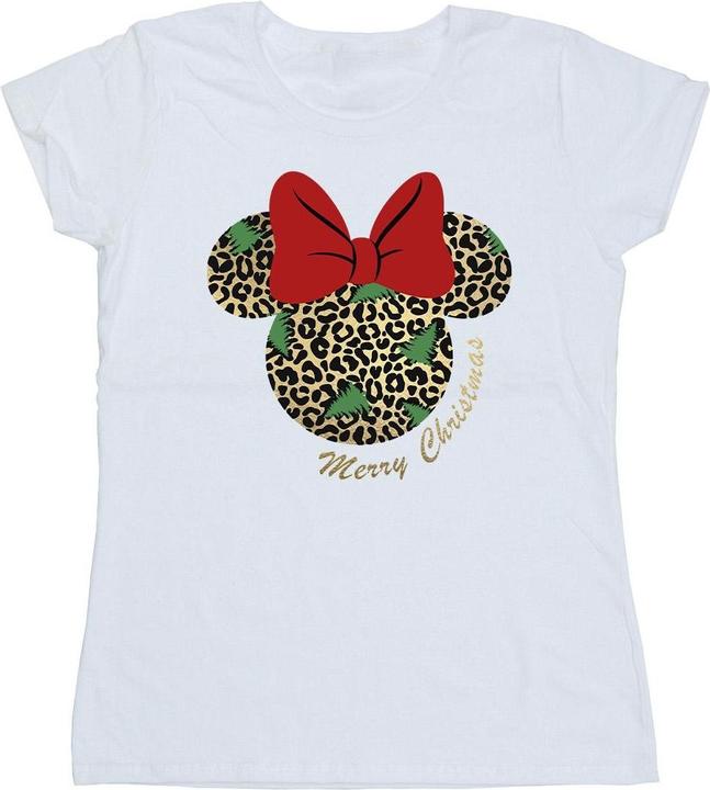 Produktbild Disney Minnie Mouse Leopard Christmas TShirt (S)