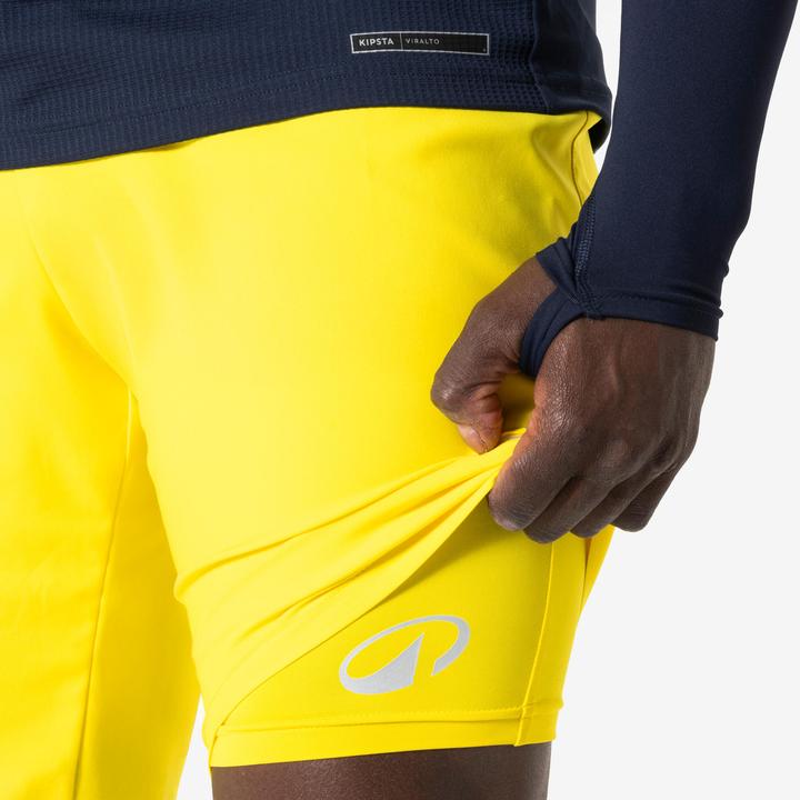 Image du produit Kipsta Sous-Short Football Adulte Jaune Keepdry Light (XS)