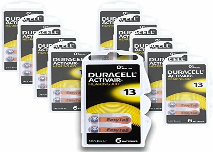 Productafbeelding Duracell Hoortoestel batterij Activair 13 (6 Pcs., ZA13 GP, 290 mAh)