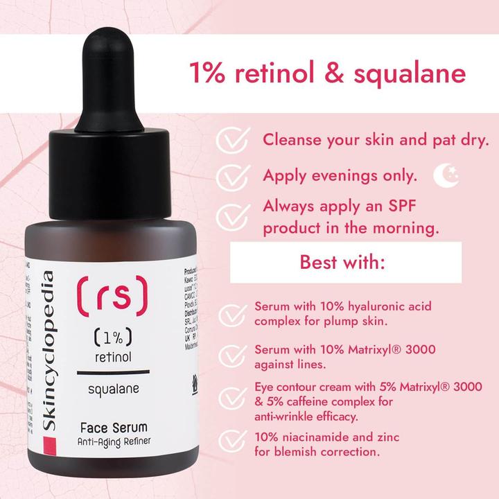 Actual product image Skincyclopedia 1% retinol (30 ml)