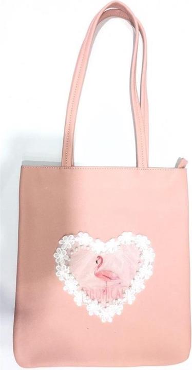 Immagine prodotto Fresh Borsa grande cuore fenicottero rosso tropicale