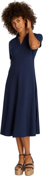 Image du produit Tommy Hilfiger Lyocell Open-Nk Midi Dress (S)