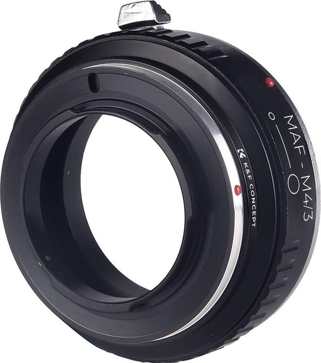 Image du produit K&F Concept Adaptateur d'objectif de haute précision, MAF-M4/3 (AF-M4/3)