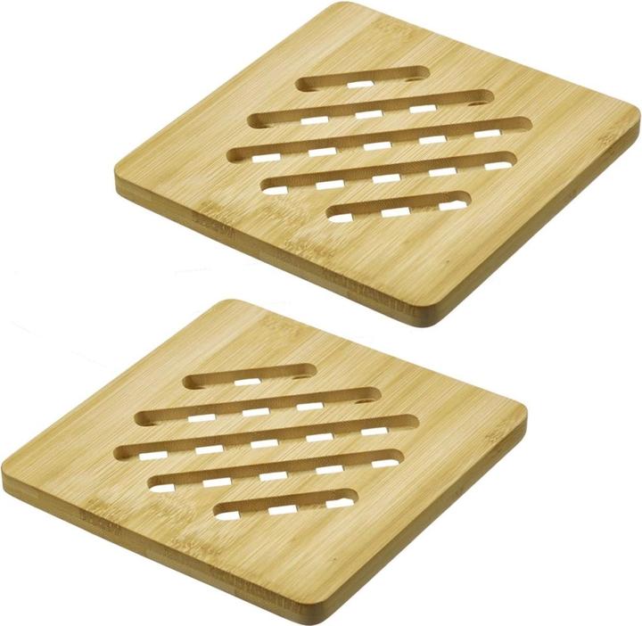 Westmark Coaster square set of 2 (2 x, Pan coaster)