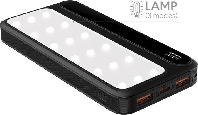 Image du produit Rebeltec Banque d'alimentation P10 LCDPD 10 000mAh LAMP (10000 mAh)