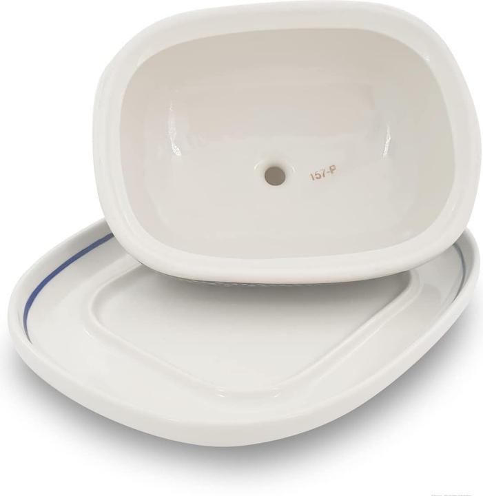 Actual product image Bunzlauer Keramik Butterdose mit Deckelgriff