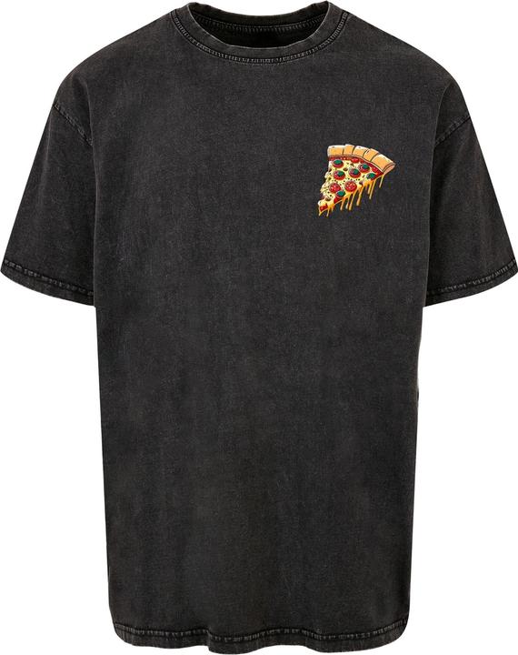 Produktbild Merchcode Pizza Comic Acid Washed Oversized Tee - 112823 (XXL)