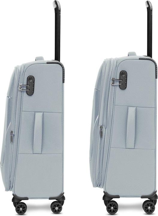 Produktbild Stratic taska 4-Rollen Trolley M 65 cm mit Dehnfalte (74 l, M (50 - 90l))