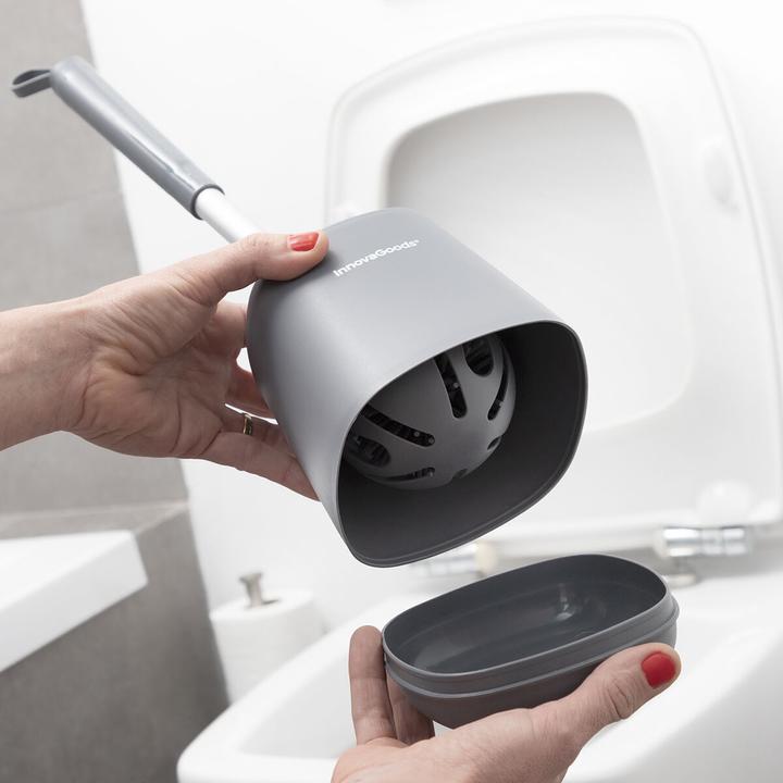 Immagine prodotto InnovaGoods Scopino in gomma - grigio