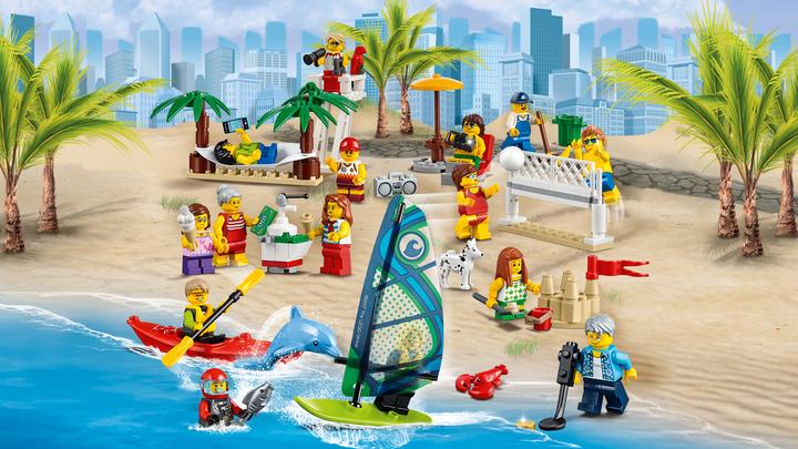 Produktbild LEGO Stadtbewohner Ein Tag am Strand (60153, LEGO City)