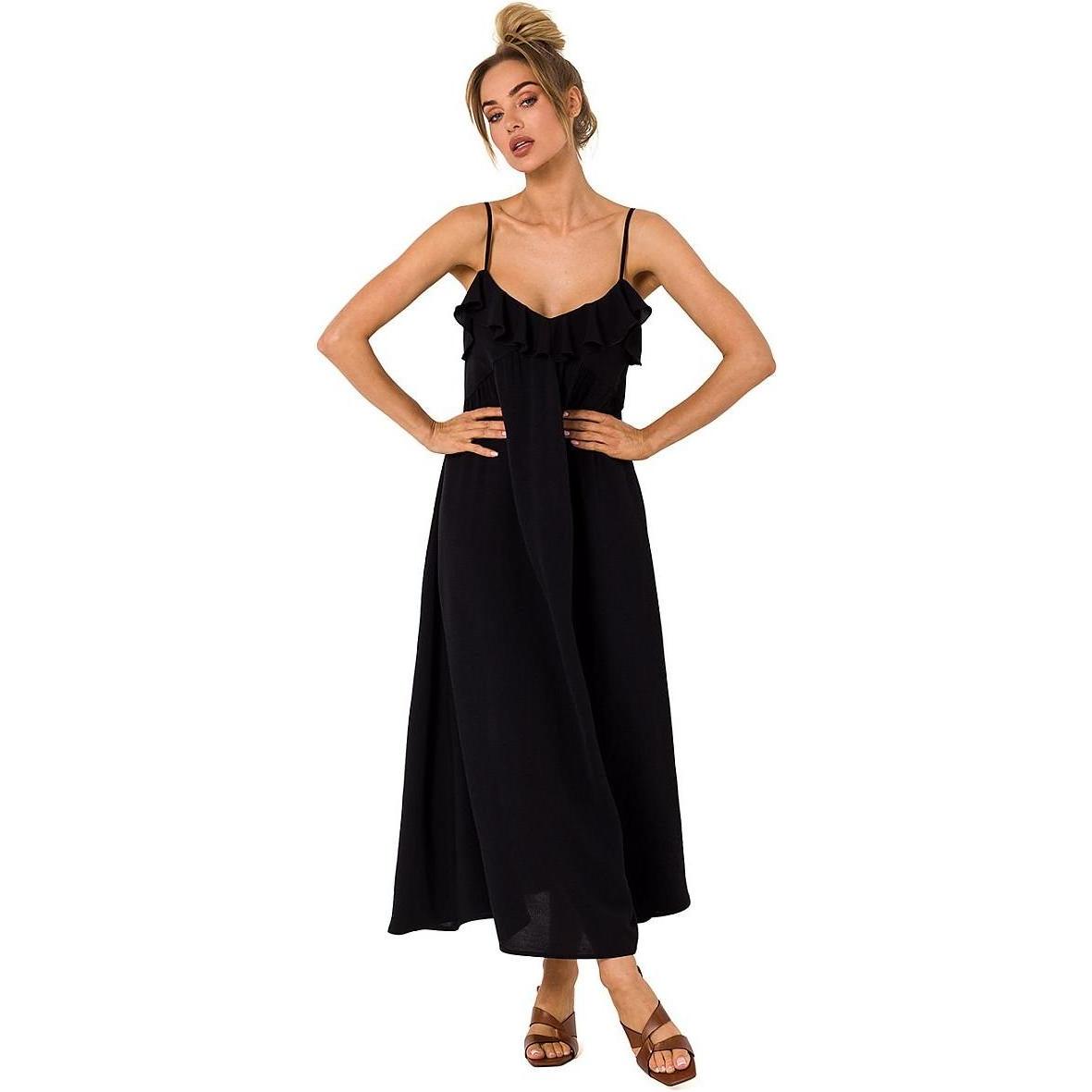 Made of Emotion, Damen, Kleider, Alltagskleid Moe, Schwarz, (S)