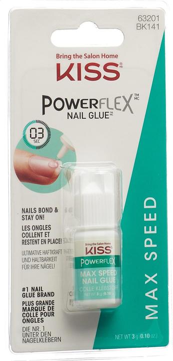 KISS PowerFlex (Nail glue, Transparent)