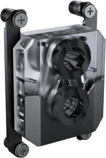 Actual product image Phanteks Glacier EZ-Fit 450CPU CPU water cooler, RGB - black