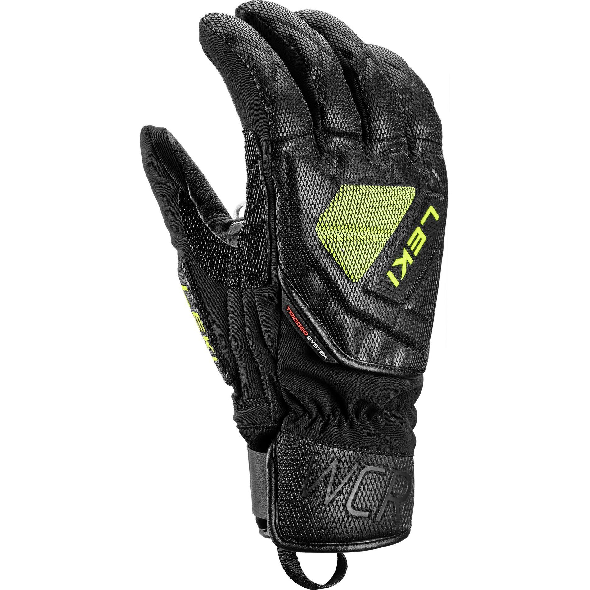 Leki, Herren, Handschuhe, WCR C Tech 3D, Gelb, Schwarz, (XXL)