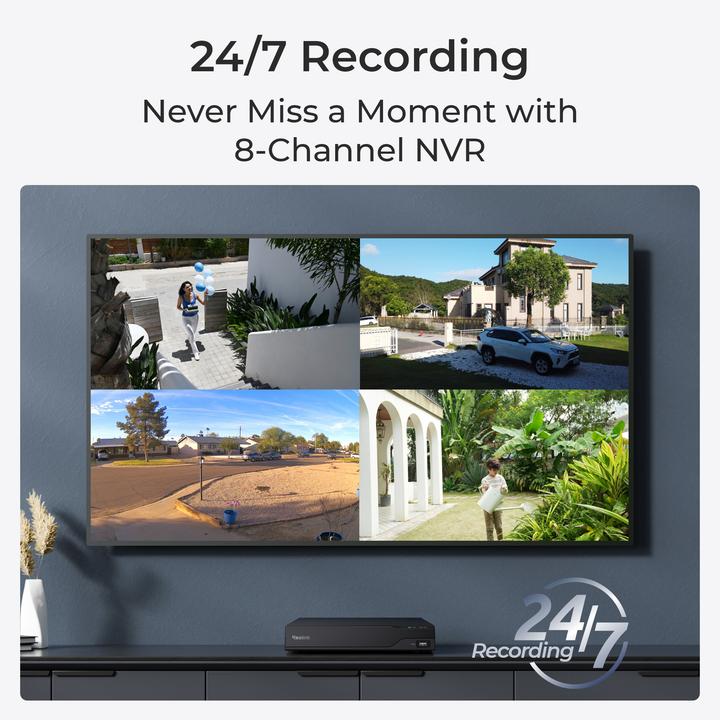 Productafbeelding Reolink NVS8 (Netwerk Video Recorder (NVR))