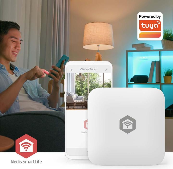 Actual product image Nedis SmartLife-Klimasensor | Zigbee 3.0 | Batteriebetrieben | Android™ / IOS | Weiss