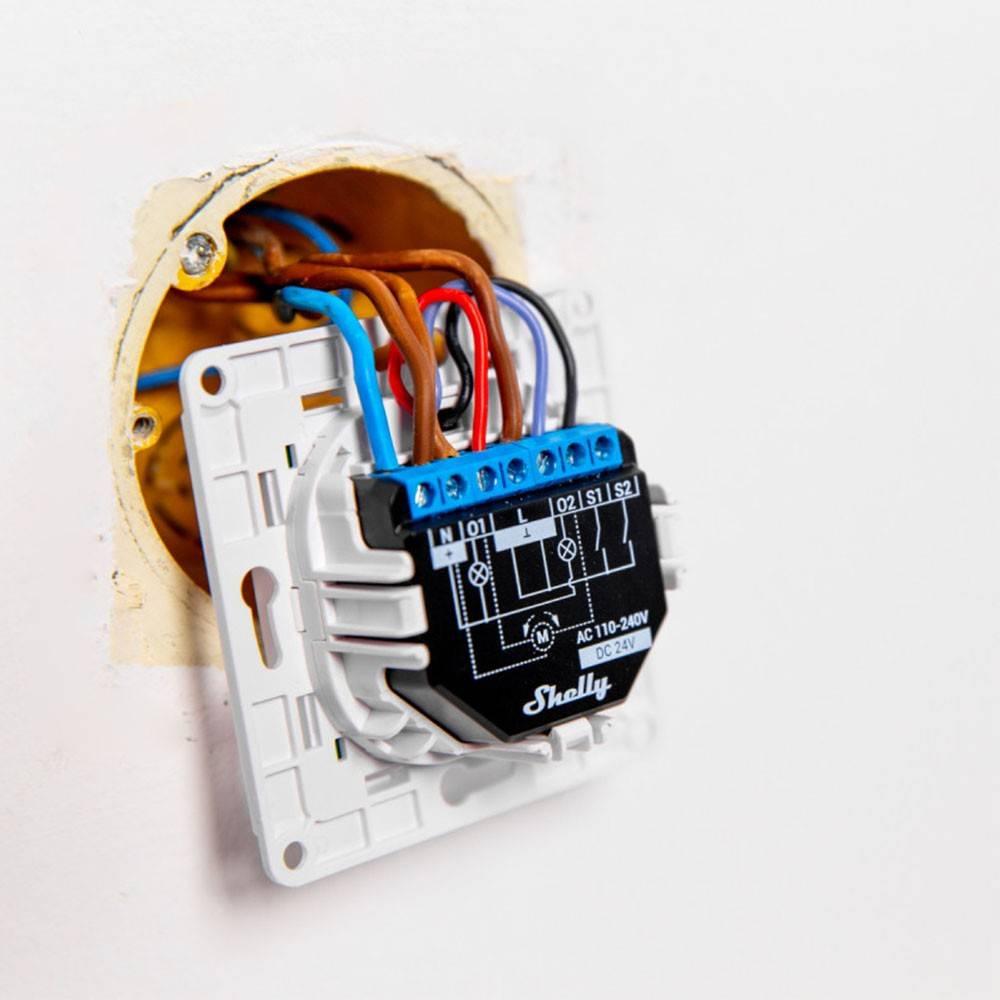 Thumbnail - Shelly, Lichtschalter + Storenschalter, Wall Switch 1