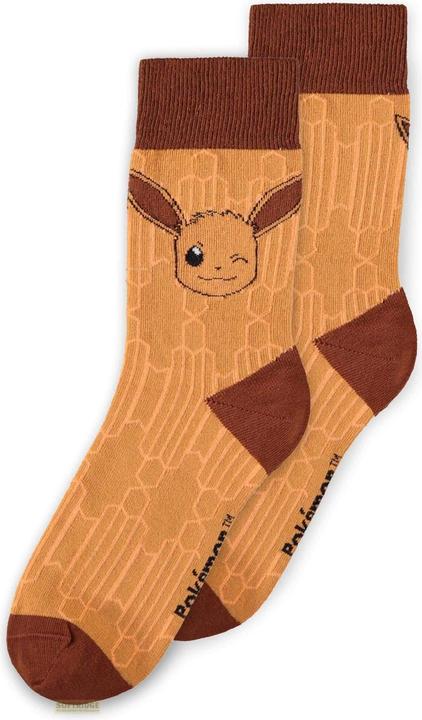 Actual product image Difuzed Pokémon Socken 3er-Pack Evoli Evolution 2.0 39-42 (pack of 3, 39 - 42)