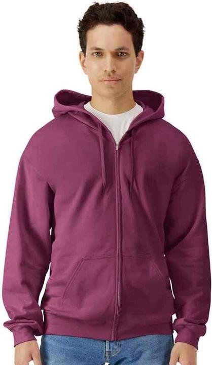 Produktbild Gildan Softstyle Hoodie mit durchgehendem Reissverschluss Mittelschwer (L)