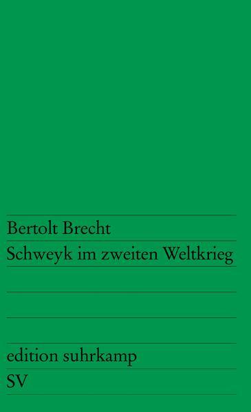 Produktbild Schweyk im zweiten Weltkrieg (Deutsch, Bertolt Brecht, 2008)