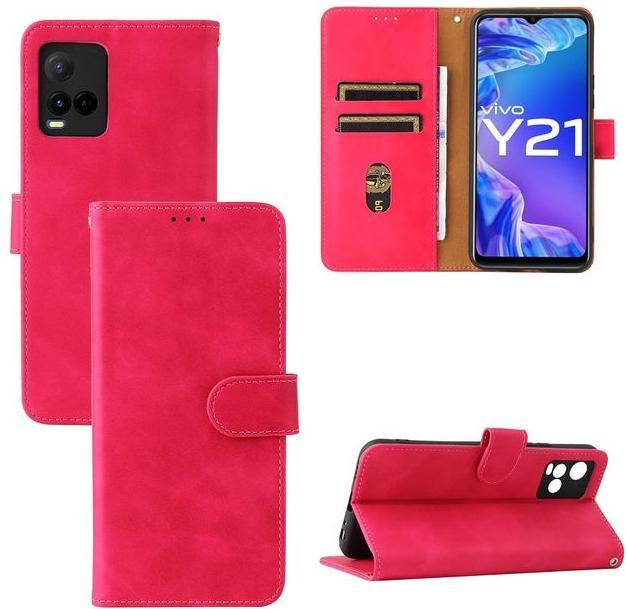 Produktbild MU Classic Classic IV Leder Bookcover Series (Vivo Y21s, Vivo Y33s, Vivo Y21)