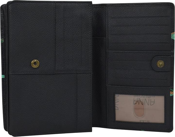 Actual product image Anuschka Anna by Hand-Painted Leather Organizer Wallet