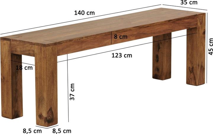 Produktbild Wohnling Mumbai (140 cm)