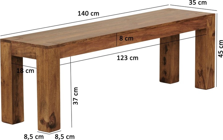 Immagine prodotto Wohnling Mumbai (140 cm)