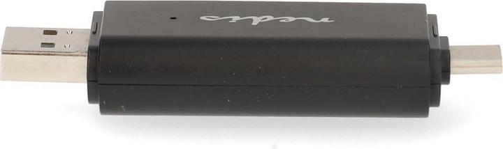 Actual product image Nedis Kartenleser | microSD (TF) / microSDHC (TF) / microSDXC (TF) / SD / SDHC / SDXC | USB 2.0 (USB 2.0)